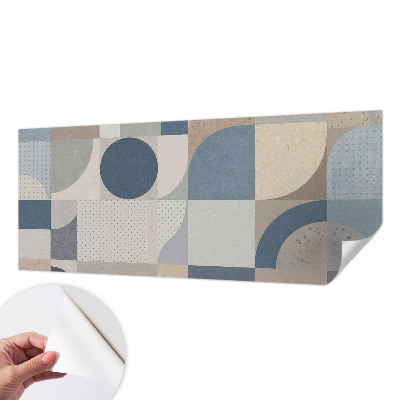 Papel de parede 3D Mosaico geométrico