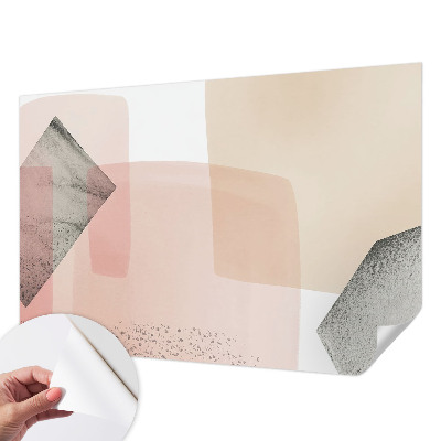 Papel de parede autocolante para sala Figuras delicadas