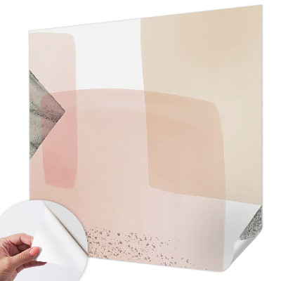 Papel de parede autocolante para sala Figuras delicadas