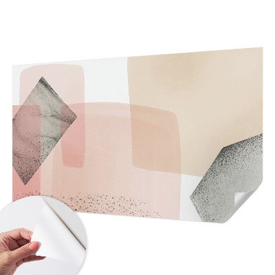 Papel de parede autocolante para sala Figuras delicadas