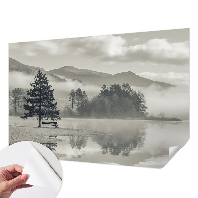 Papel de parede infantil Paisagem romântica
