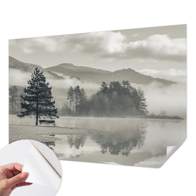 Papel de parede infantil Paisagem romântica