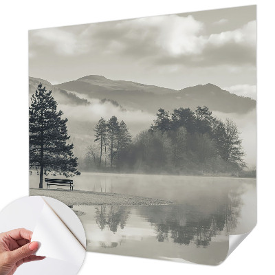 Papel de parede infantil Paisagem romântica