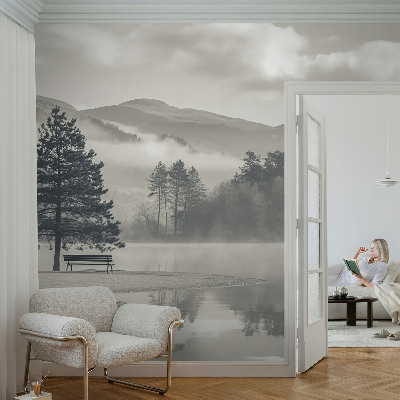 Papel de parede infantil Paisagem romântica