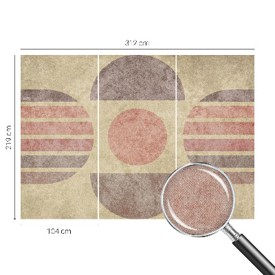 Papel de parede autocolante Formas geométricas