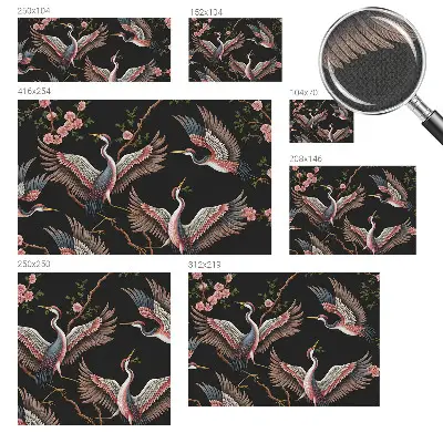 Papel de parede 3D com estampa floral