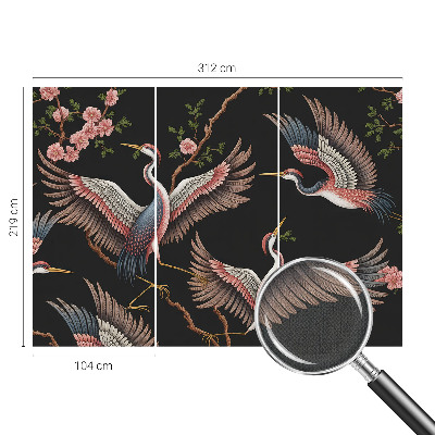 Papel de parede 3D Estampa floral