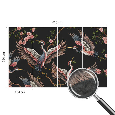 Papel de parede 3D Estampa floral