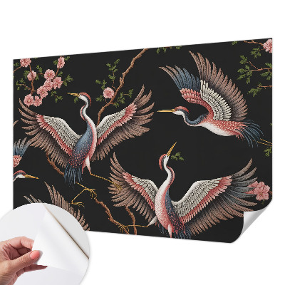 Papel de parede 3D Estampa floral