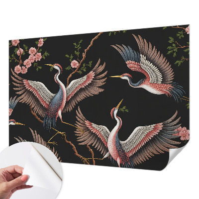 Papel de parede 3D Estampa floral
