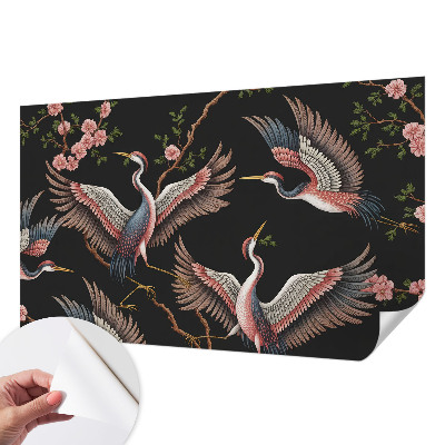 Papel de parede 3D Estampa floral