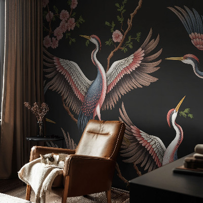 Papel de parede 3D Estampa floral