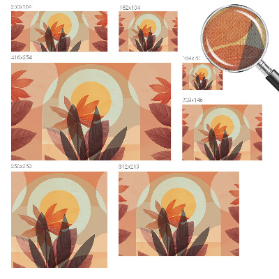 Papel de parede para criança Abstração floral