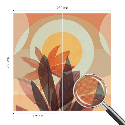 Papel de parede para criança Abstração floral
