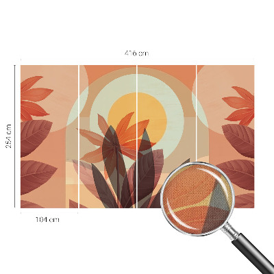 Papel de parede para criança Abstração floral