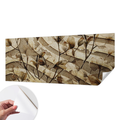 Papel de parede autocolante para quarto Flora clássica