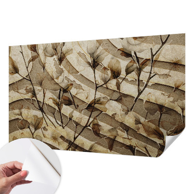 Papel de parede autocolante para quarto Flora clássica