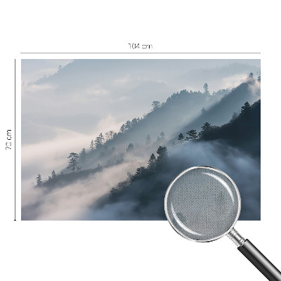 Papel de parede autocolante Paisagem enevoada