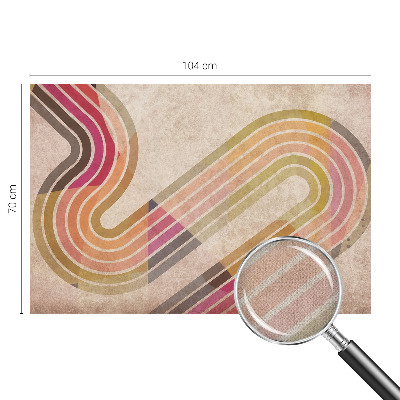 Papel de parede 3D Linhas geométricas