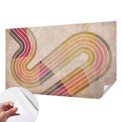 Papel de parede 3D Linhas geométricas