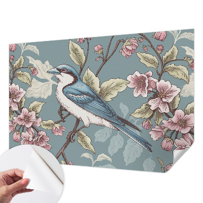 Papel de parede autocolante para quarto Harmonia da primavera