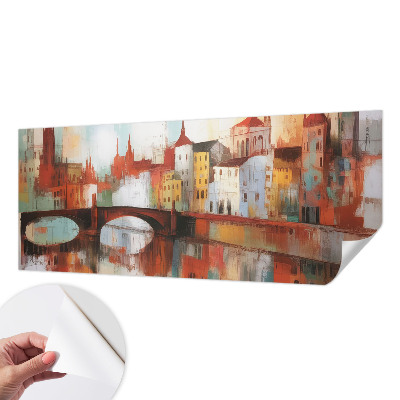 Papel de parede autocolante para quarto Paisagem urbana