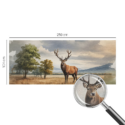 Papel de parede 3D Veado majestoso