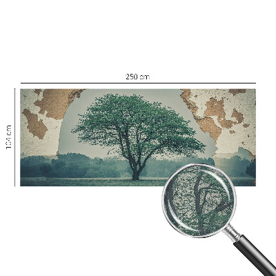 Papel de parede autocolante Uma árvore solitária