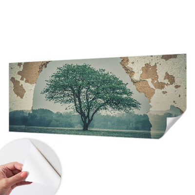 Papel de parede autocolante Uma árvore solitária
