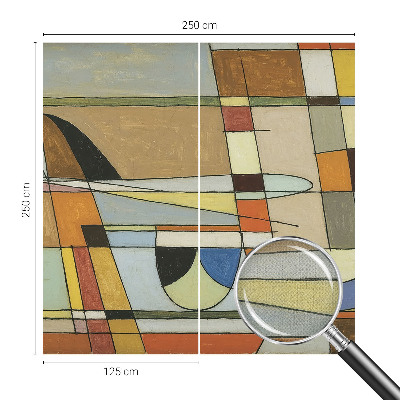 Papel de parede infantil Harmonia geométrica