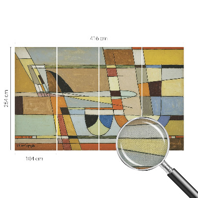 Papel de parede infantil Harmonia geométrica