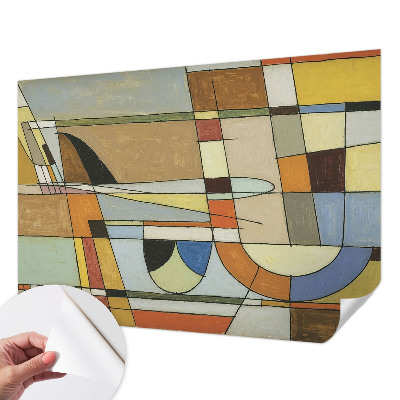 Papel de parede infantil Harmonia geométrica