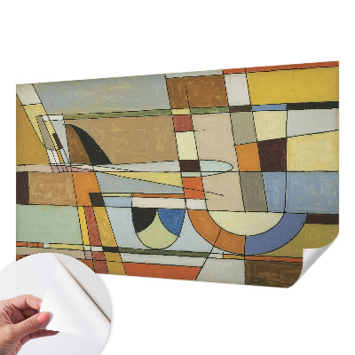 Papel de parede infantil Harmonia geométrica