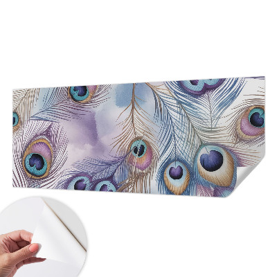 Papel de parede 3D Penas de pavão