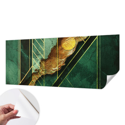Papel de parede infantil tensão geométrica