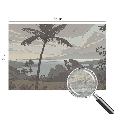 Autocolante de parede fotográfico Paisagem exótica
