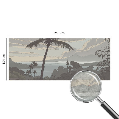 Autocolante de parede fotográfico Paisagem exótica
