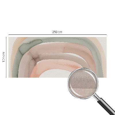 Papel de parede autocolante para quarto arcos de arco-íris