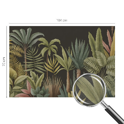 Papel de parede autocolante selva tropical