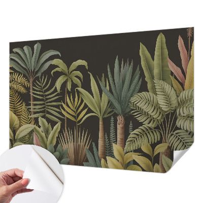 Papel de parede autocolante selva tropical