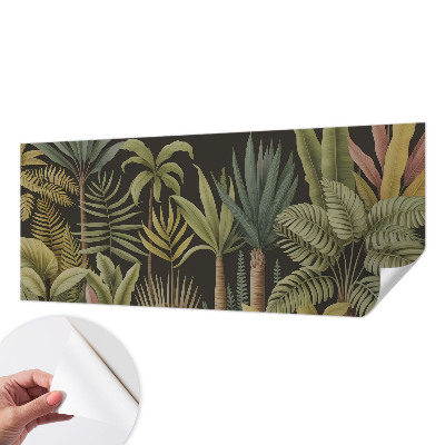 Papel de parede autocolante selva tropical