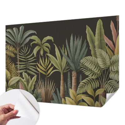 Papel de parede autocolante selva tropical