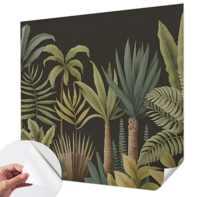 Papel de parede autocolante selva tropical