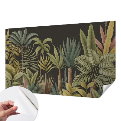 Papel de parede autocolante selva tropical