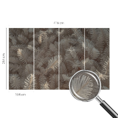 Papel de parede infantil Galhos gelados