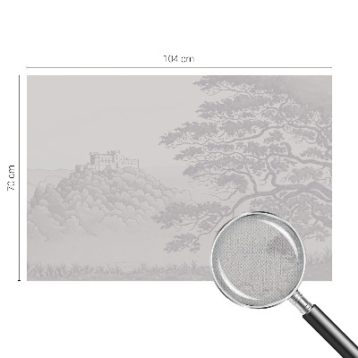 Papel de parede para criança Paisagem do castelo