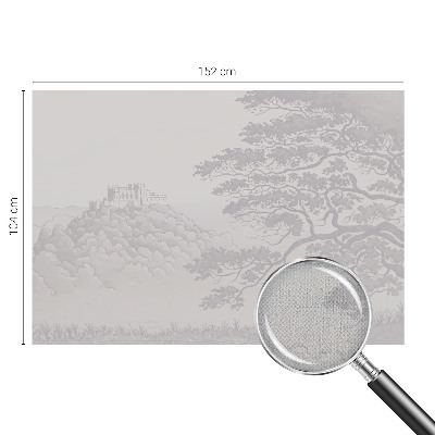 Papel de parede para criança Paisagem do castelo