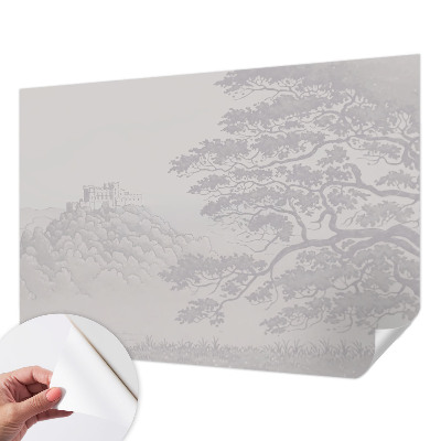 Papel de parede para criança Paisagem do castelo