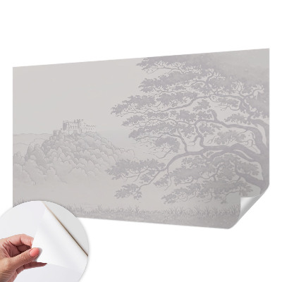 Papel de parede para criança Paisagem do castelo