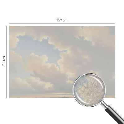 Papel de parede autocolante para quarto Céu pastel